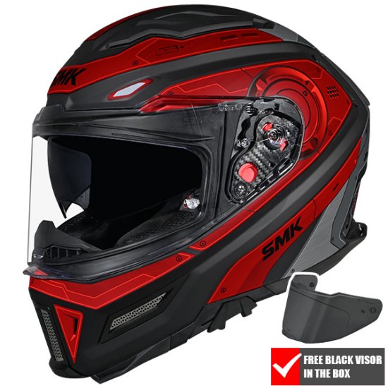SMK Agnar Cyborg Motorcycle Helmet at JTS Biker Clothing
